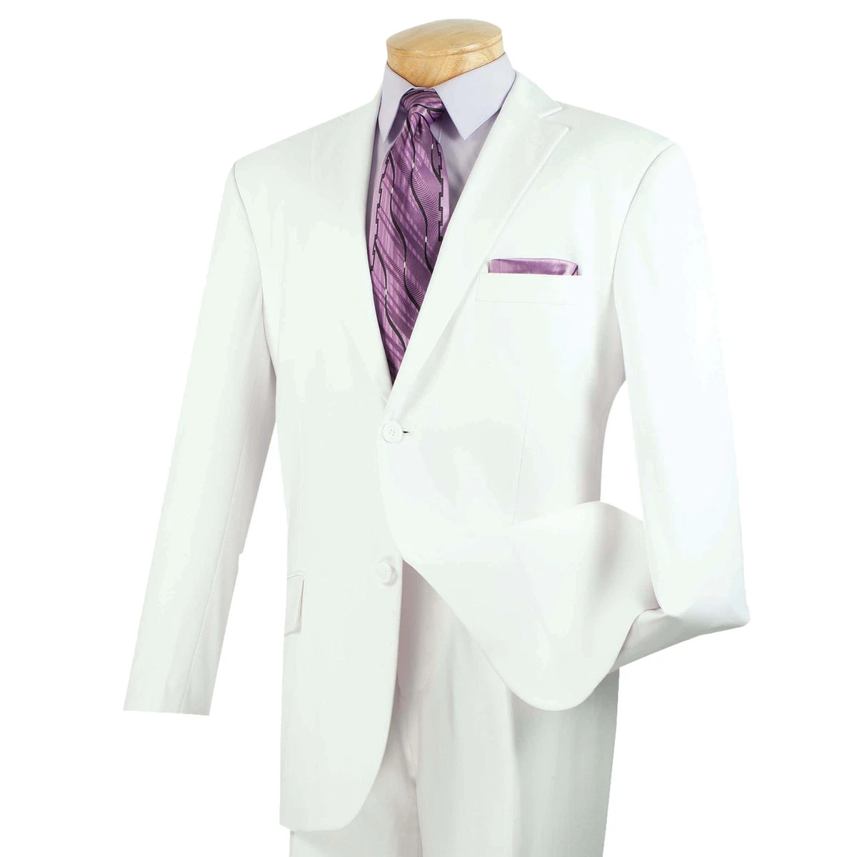 Big and tall white tuxedo sale