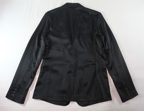 NILI LOTAN - $945 BLACK SILK CHARMEUSE "SOPHIA" BLAZER/JACKET (SEXY AF!!!) 4 - Picture 17 of 18