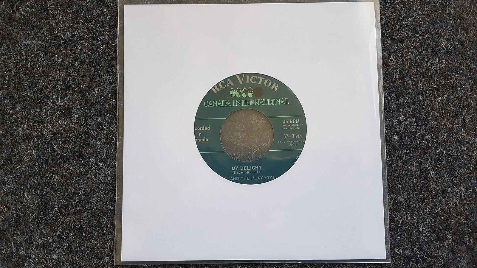 7"" Single Vinyl J.B. and the Playboys - My delight/ Don't ask me to be true