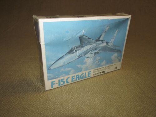 Lee F-15C Eagle Jet Fighter Authentic Scale Plastic Model Kit - Afbeelding 1 van 6