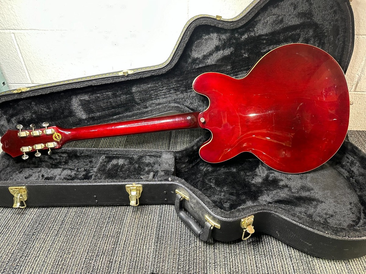 Epiphone Riviera Custom P93 Semi-Hollowbody Red Wine