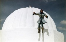 Steve Reeves original 5x7 studio transparency Thief of Bagdad Ektachrome