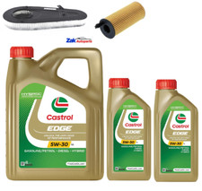 FITS BMW 520D F10 F11 10-16 AIR OIL FILTERS CASTROL OIL 6 LITRE SERVICE KIT