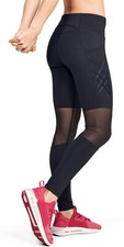 Under Armour Women  s NWT 150 Misty Signature Leggings Solid Black Large