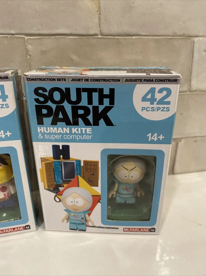 McFarlane Toys South Park - Cobertizo de herramientas y construcción de cometa humana - Juego 2 Foto 2 de 4
