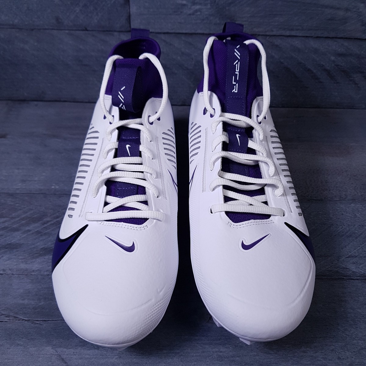NIKE Vapor Edge Pro 360 2 TB Football Cleats Mens 8-14 White  display picture 1