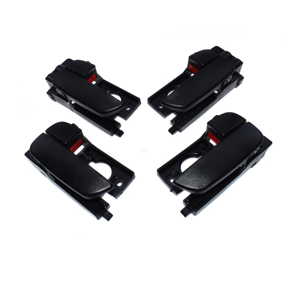 4pcs Left Right Front Rear Inside Door Handles For 2006-2011 Hyundai Accent GLS - Image 3 of 4