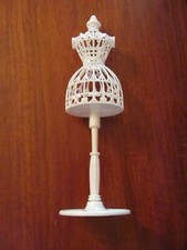 NEW WHITE PLASTIC MANNEQUIN DOLL CLOTHES STAND