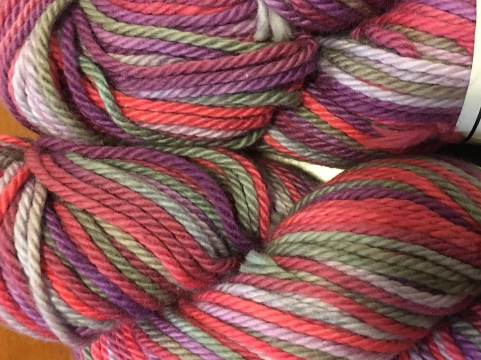 CHERRY TREE HILL - NORTH COUNTRY COTTON MINI - WORSTED WT YARN- CLR - GYPSY ROSE - Image 4 of 4