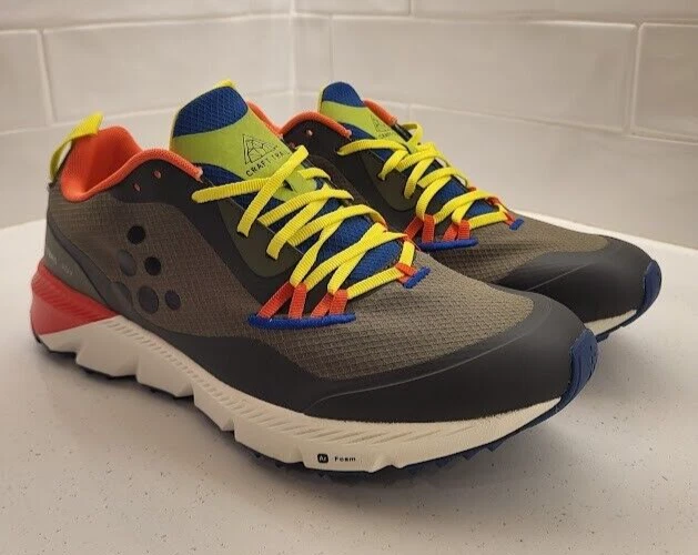 Craft ADV Nordic Trail Rift Multi Men's size 9.5 Hike Comfort ON Hoka Trek Run