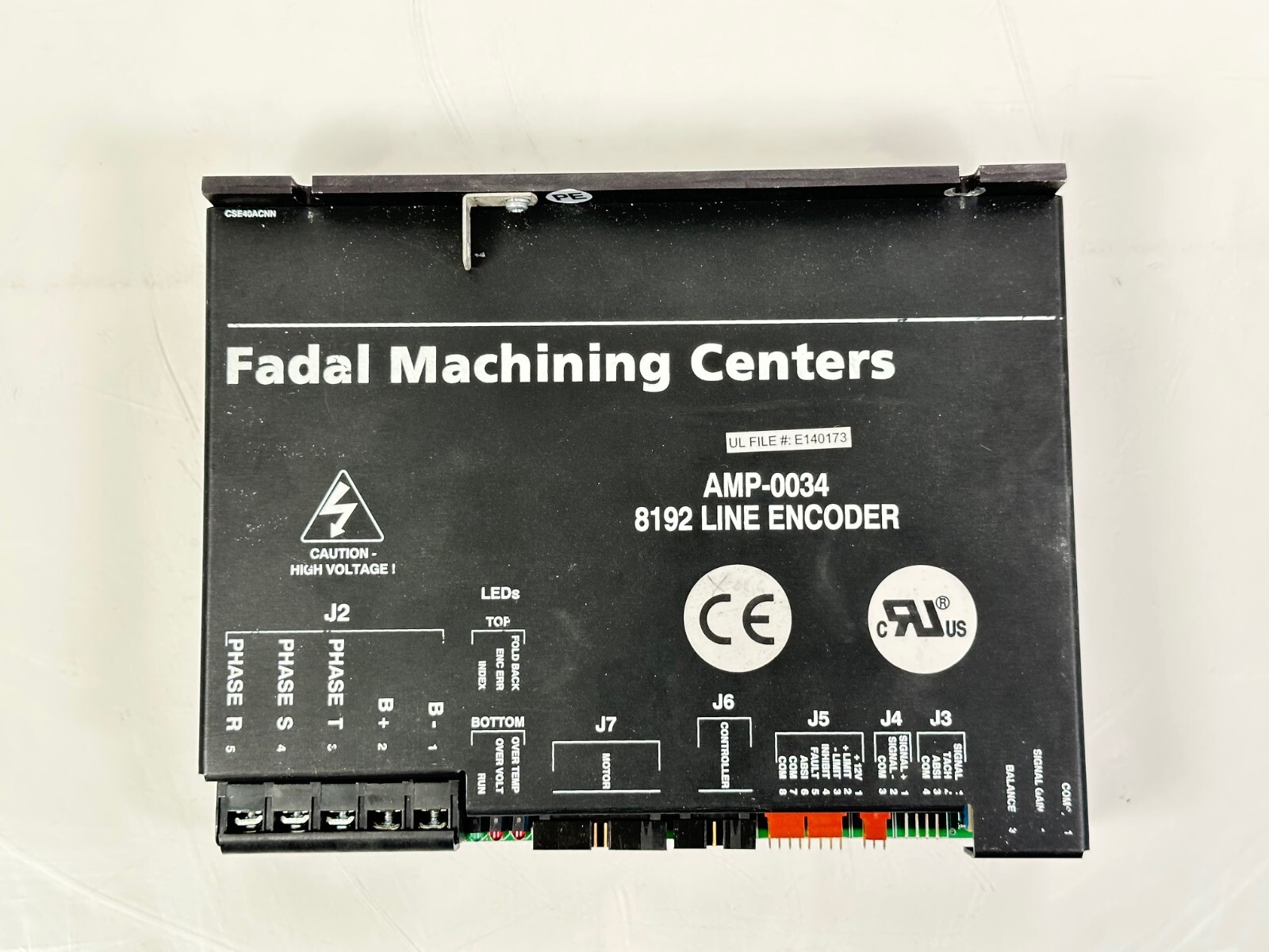 FADAL AMP-0034 Servo Drive/Servo Control Board Line Encoder