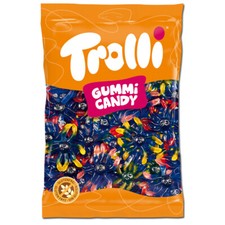 (5,99€/1kg) Trolli Tintenfisch, Oktopus, Fruchtgummi, 1 kg Beutel