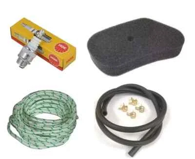 MACHINETEC HONDA GV100 HR173 HRB423 HRB475 HRB535 SERVICE KIT NGK FUEL PIPE AIR FILTER