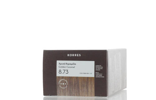 2x Colorante de cabello permanente Korres sin amoníaco caramelo dorado 8,73-ENVÍO GRATUITO - Imagen 3 de 9