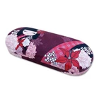 Kimmidoll Glasses Case With Cleaning Cloth, Kokeshi Doll (Nobuko)_