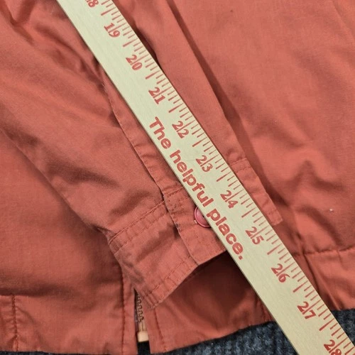 Vintage Givenchy Gentleman Jacket Mens 44 Coral Orange Full Zip Hong Kong Read image 13