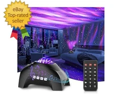 Northern Galaxy Aurora Lights Projector with 33 Light Effects Bluetooth S