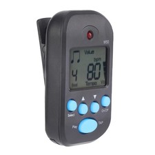Black Portable LCD Digital Mini Metronome Beat Tempo Usa