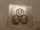 1938-P-D-S JEFFERSON NICKELS READ DESCRIPTION (O)