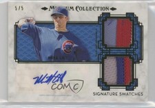 2014 Topps Museum Collection 5/5 Mike Olt #SSD-MO Dual Patch Auto 0af