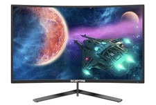 Sceptre C275B-144RN 27" Curved Edge-Less Gaming Monitor - Metal Black
