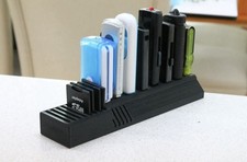 3D Printed USB  SD Card Holder   Desk Organizer for Flash Drives  Memory Cards