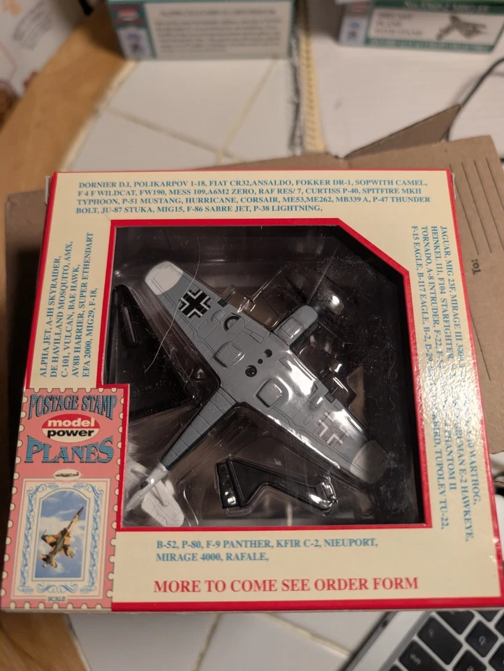 Model Power Postage Stamp Planes No.5336-1 Messerschmitt BF 109E - Image 2 of 4