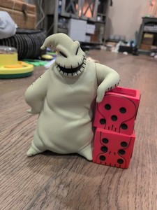 Disney Loungefly Nightmare Before Christmas Oogie Boogie MakeUp Holder Desk Tidy