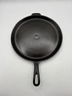 Vintage Wagner Ware 11" Cast Iron Skillet Griddle Made In The USA, Unrestored