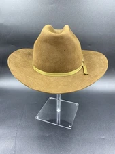 Vintage Men’s Beaver Brand Coney Fur Cowboy Hat Brown Size 7 1/8 USA Western 