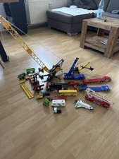 Großes Paket Modellfahrzeuge von SIKU & Meier & Co. – Kran, Bagger, Feuerwehr