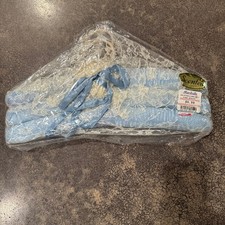 Vintage New In Package Blue Satin Lace Scented Hangers