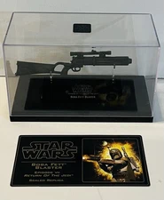 Master Replicas Star Wars Return Of The Jedi Boba Fett Blaster .33 Scale