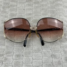 CHRISTIAN DIOR 2250 49 Sunglasses W/ Black  Gold Butterfly Frames READ