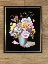 Kafka Industries Etched Foil Floral Art #4048