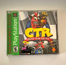 Sony CTR: Crash Team Racing Greatest Hits (PS1) E Rated PRISTINE 