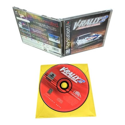 Sony PlayStation 1 PS1 CIB COMPLETE TESTED Need for Speed: V-Rally 2