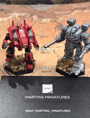 Pro Painted Battletech  Morgan Kell vs Yorinaga Kurita