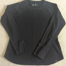 5.11 Tactical Shirt Mens Large Black Thermal Long Sleeve Waffle Base Layer *