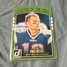 Panini Donruss 2016 Legends of the Fall Insert Tom Brady #LF-TB Patriots
