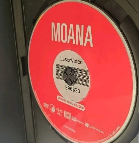 DVD - Moana (2009) - Violante Placido - molto raro Versione Noleggio  - Foto 3 di 3