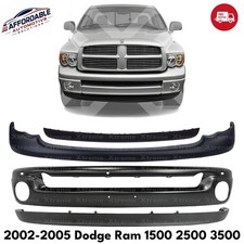 Front Bumper Primed Steel Valance Kit For 2002-2005 Dodge Ram 1500 2500 3500