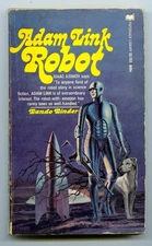 ADAM LINK ROBOT by Eando Binder 1968 Paperback Library 53-763 Vtg. Sci-Fi