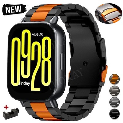 Titan Metall Armband für Redmi Watch 5 Active/5 Lite/3 Active/3 Lite Ersatz Band