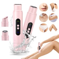 2 in 1 Painless Hair Remover Electric Razors Dual-Head Removal Trimmer for Women