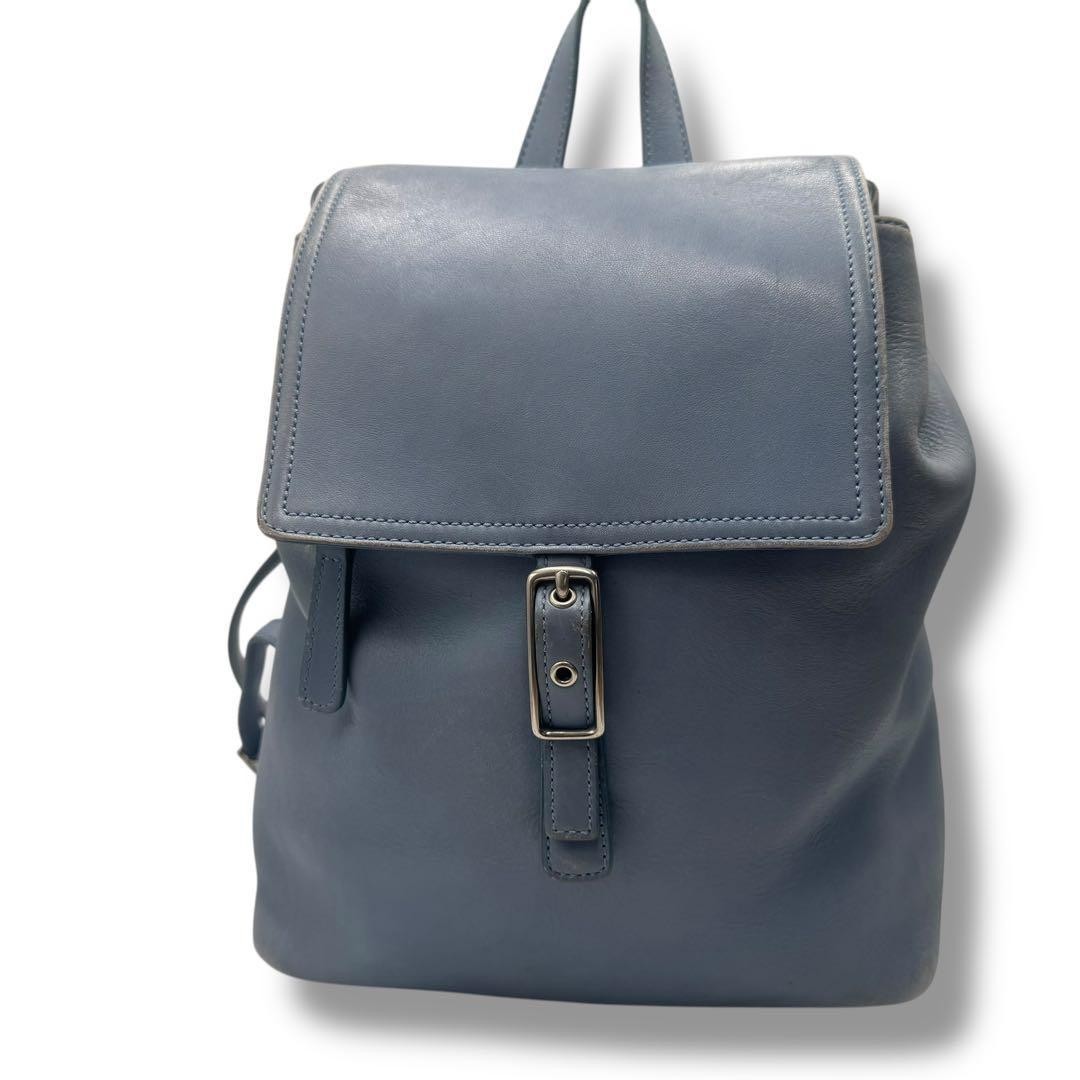 Good condition COACH backpack drawstring flap sel… - image 2