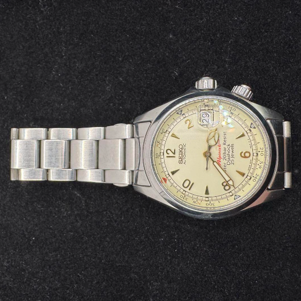 SEIKO Alpinist SCVF007 4S15-6000 Ivory Dial Automatic wristwatch