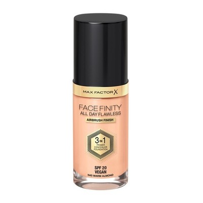 MAX FACTOR Facefinity All Day Flawless Foundation N45 Warm Almond 30ml
