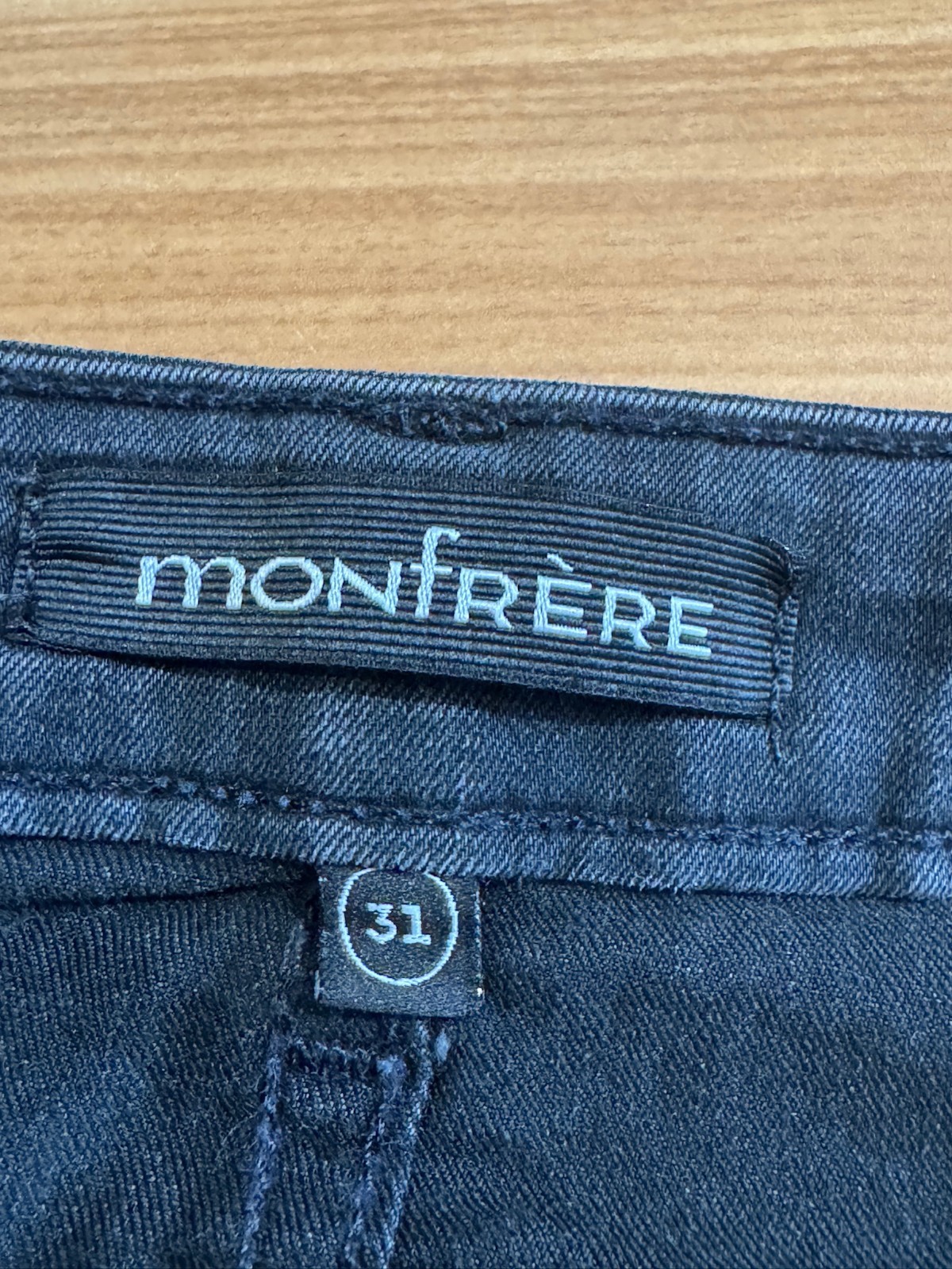 Monfrere Greyson Mens Python Gray Denim Stretch S… - image 5