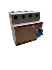 ABB F204 AC-40/0.3 Residual Current Circuit Breaker 4 Pole 40A 300mA